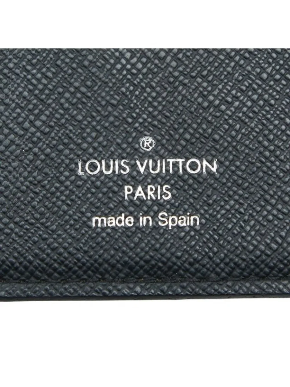 Louis Vuitton Monogram Eclipse Organizer de Poche Card Case Black Gray